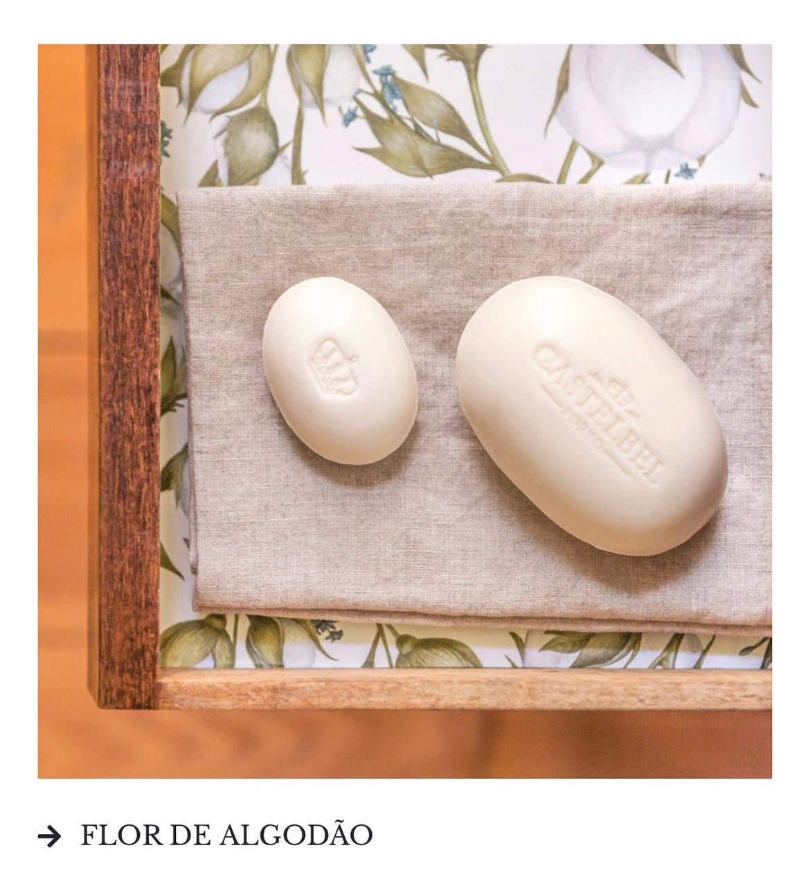 Castelbel Flor de Algodão - Sabonetes