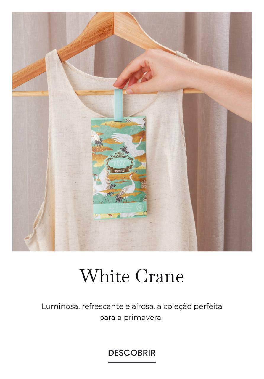 Castelbel Portus Cale White Crane - Saqueta Perfumada